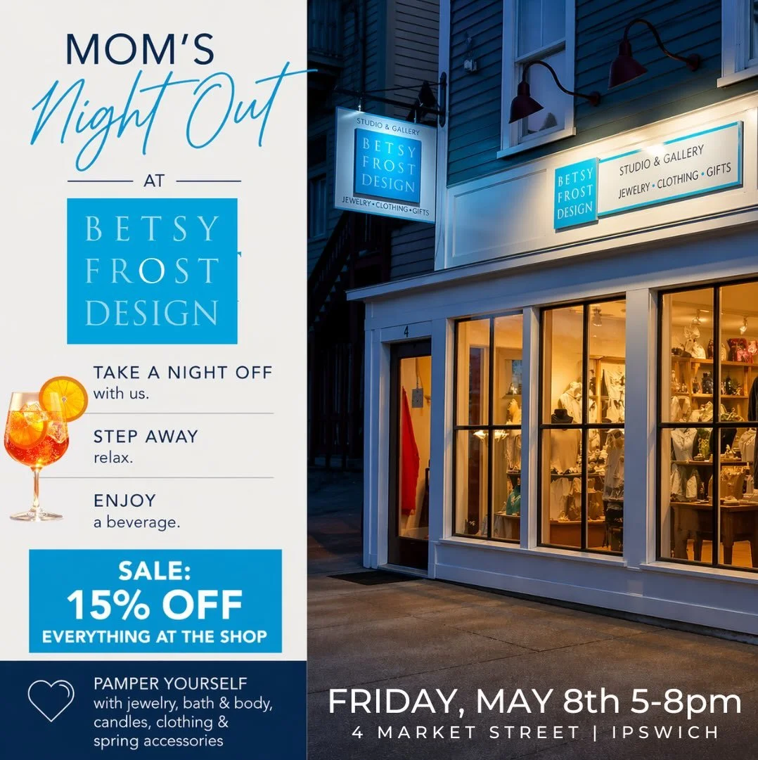 Take a night off, step away for Mom&rsquo;s Night Out at the shop! Enjoy a beverage 🥂 ✨🍹&amp; treats, plus 15% OFF‼️🚨everything this Friday night from 5-8pm. Pamper yourself with a gift or treat yourself! Bring a friend along! Hope to see you!
.
.