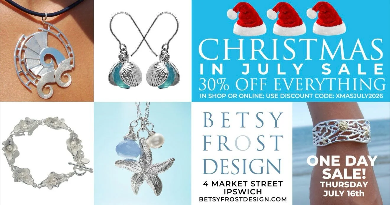 Thursday only! 🚨 Our 30% OFF SALE On EVERYTHING - Our ANNUAL &ldquo;CHRISTMAS 🎄 IN JULY&rdquo; ONE DAY SALE! Happening All Day Thursday! Open 10-6 or shop on betsyfrostdesign.com until midnight! Use Discount Code: XMASJULY2026
