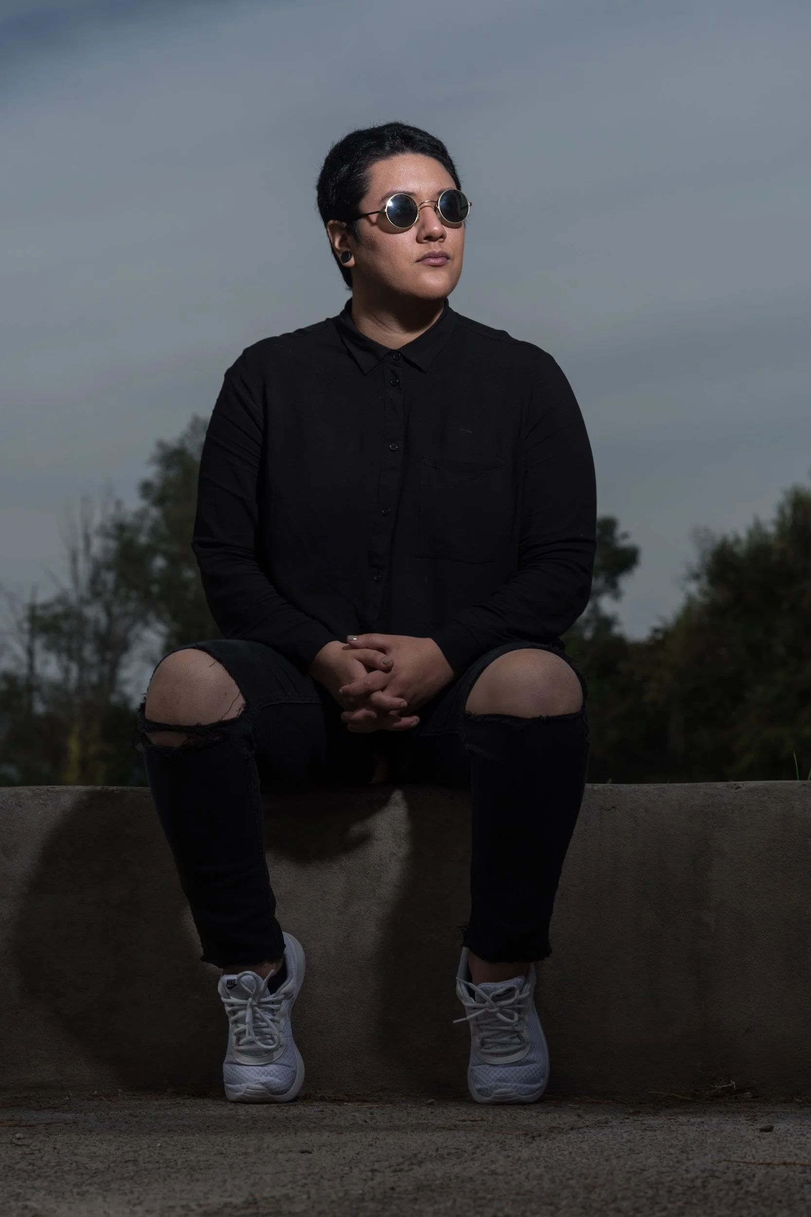 Dante Tercero - Portrait in Parque Morelos, Tijuana, Baja California