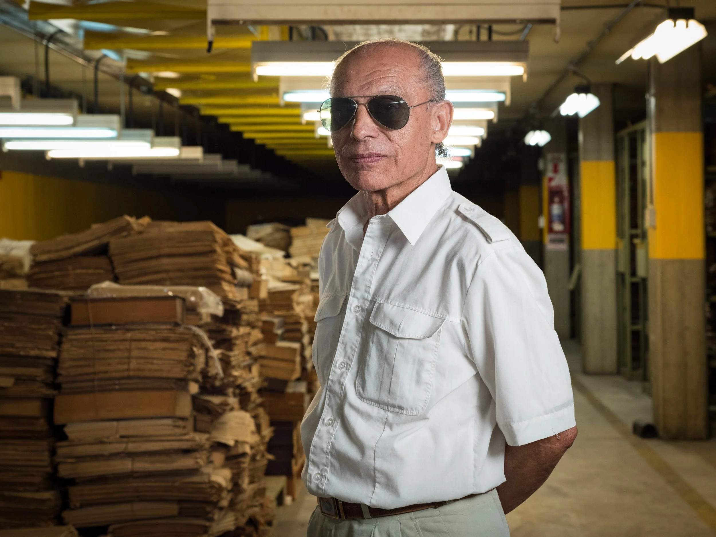 Enrique Medina - Inside the National Library Archives