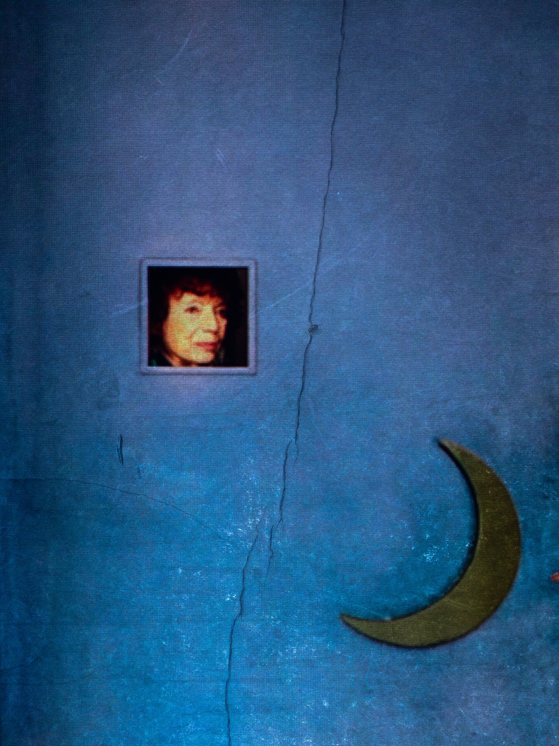 Luisa Valenzuela- At her front door in Buenos Aires