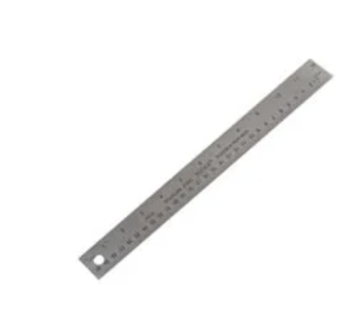 Ruler in centimeters