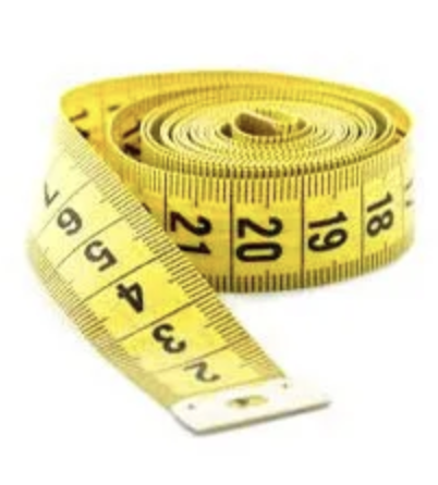  Measuring tape in centimeters