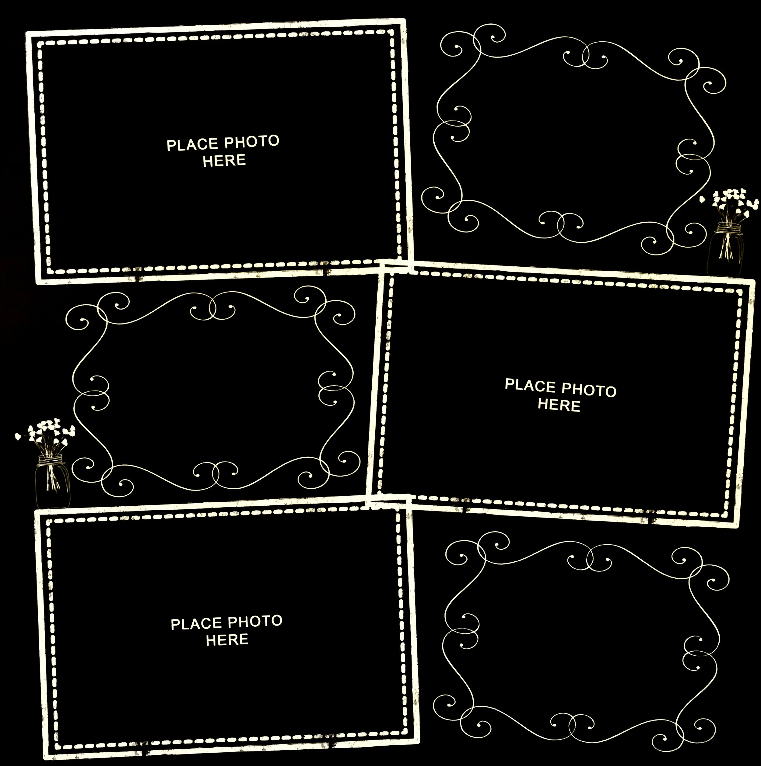 4"x6" #1 (Holds 3 Photos 4"x6")