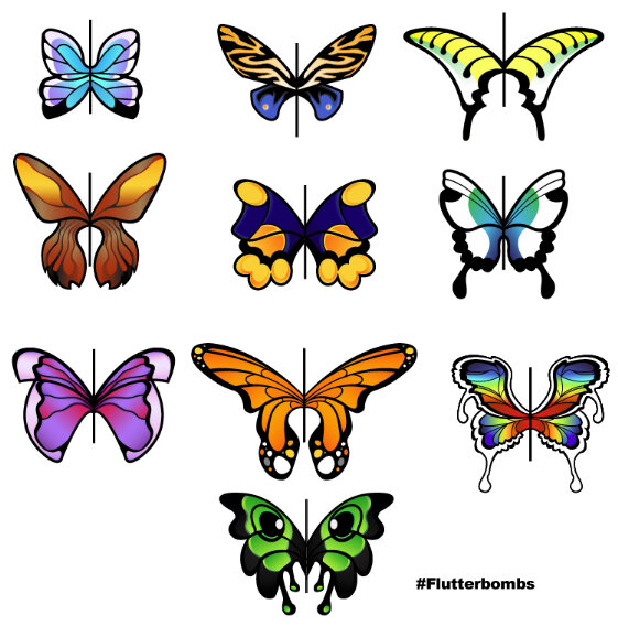  Butterfly skins for Flutterbombs 