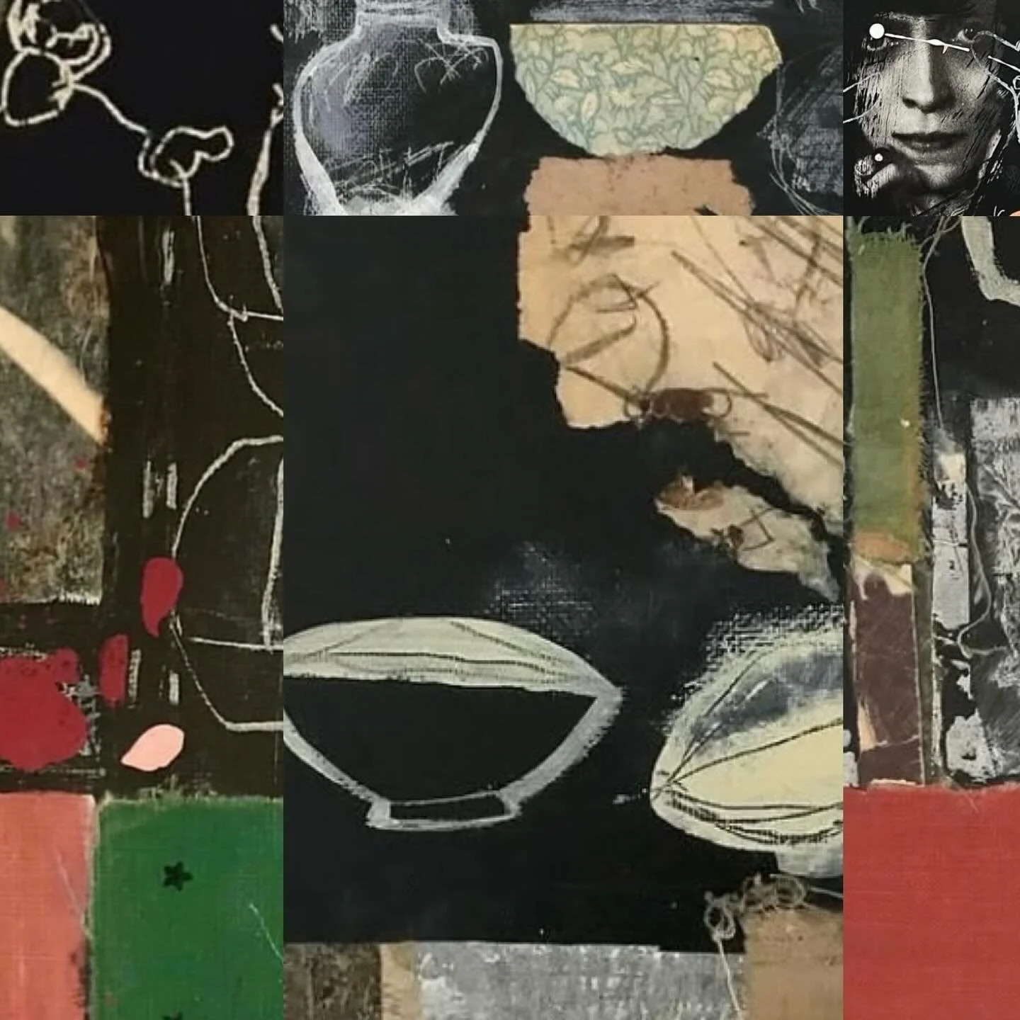 Dark visions and sweet illuminations. 
The myth of permanence and the sweetness of presence.
An interplay between forever and never.
But always now is the hightend sensuality and the numbing dullness. Forgetfulness of all that was ever yearned for.
R