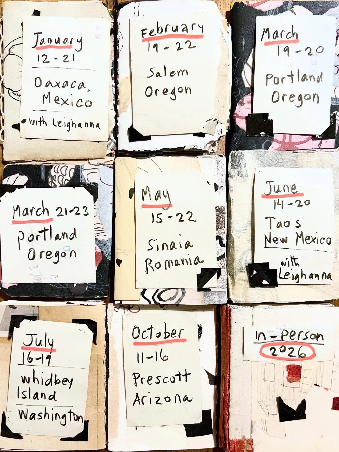 Come with me&hellip;
In 2026

-So far planned in-person workshops and retreats.

More, via bio.