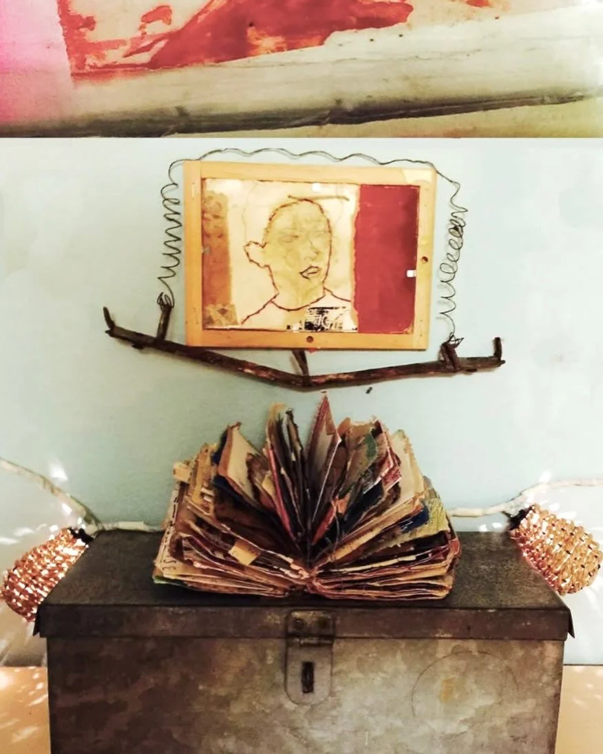 An old picture now reads:
 
I offered the vast sky
Not just any
Mine
But only a star was wanted 
A little twinkle.