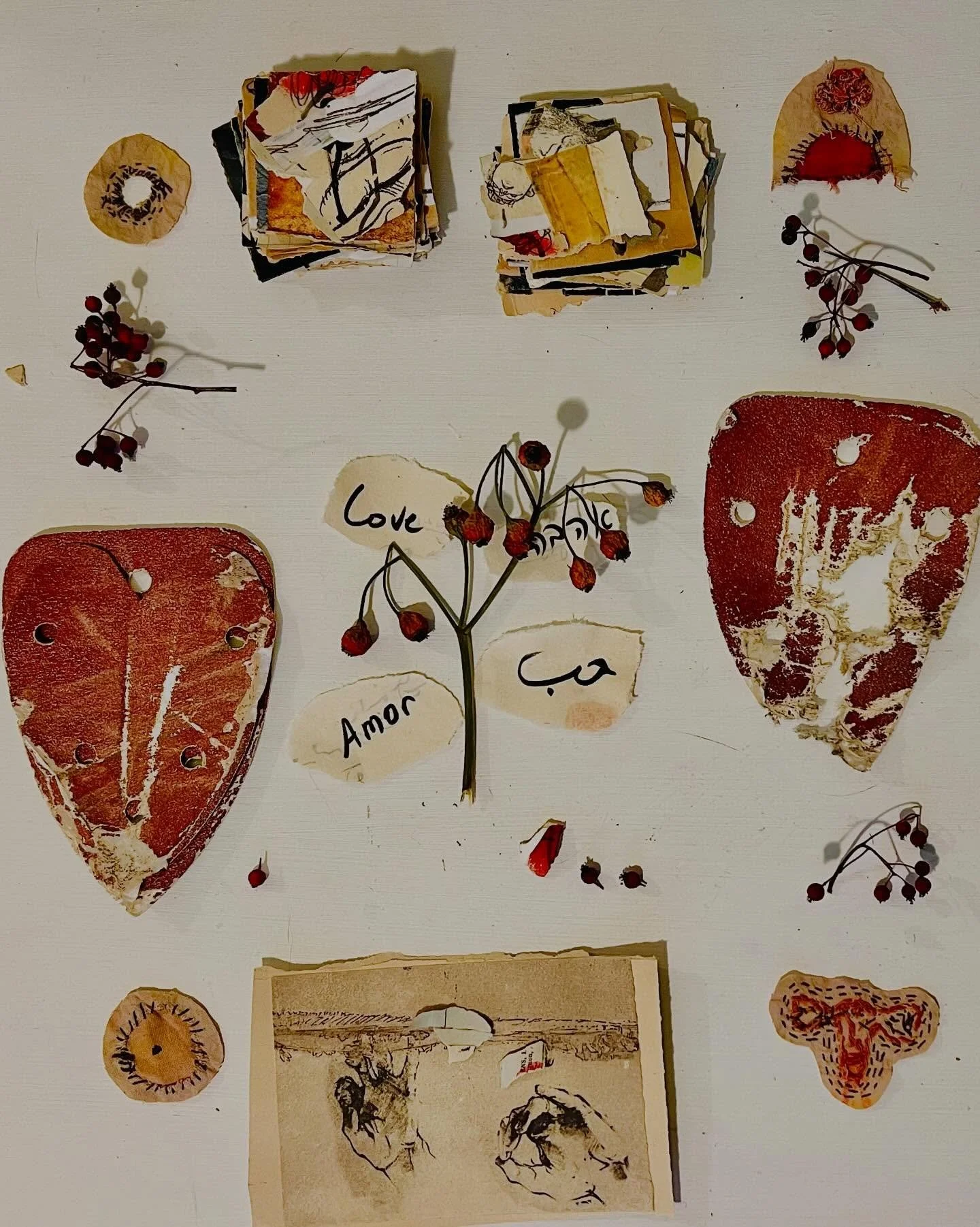 A love poem on this day&hellip;
🤎🌷🤎

Existence &ndash; by Fadwa Tuqan

In solitary life, I was a lost question;
In the encompassing darkness,
my answer was concealed.
You were a bright new star
radiating light from the darkness of the unknown,
rev