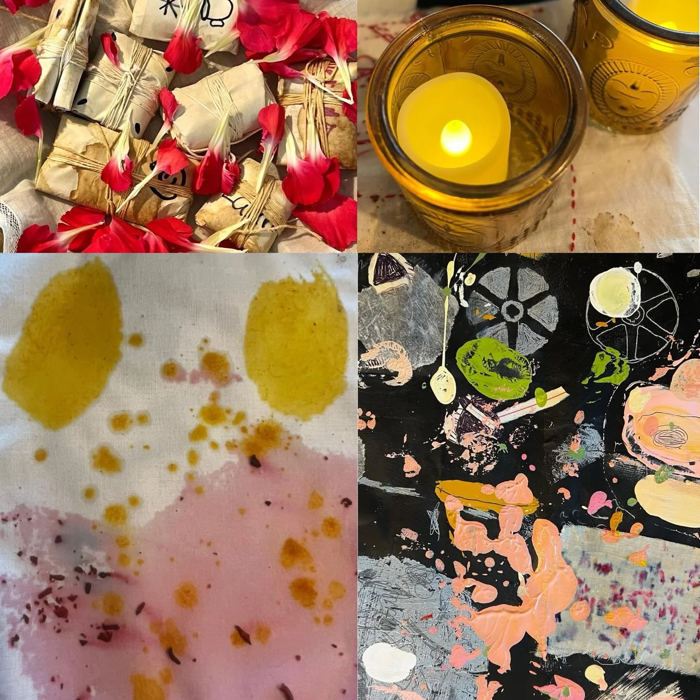 Day 3-

Considerable feats and  little feasts in Mixt: 

A 4-day Mixed Media experience with old book boards.
Salem, Oregon.

🩷🌷🩷