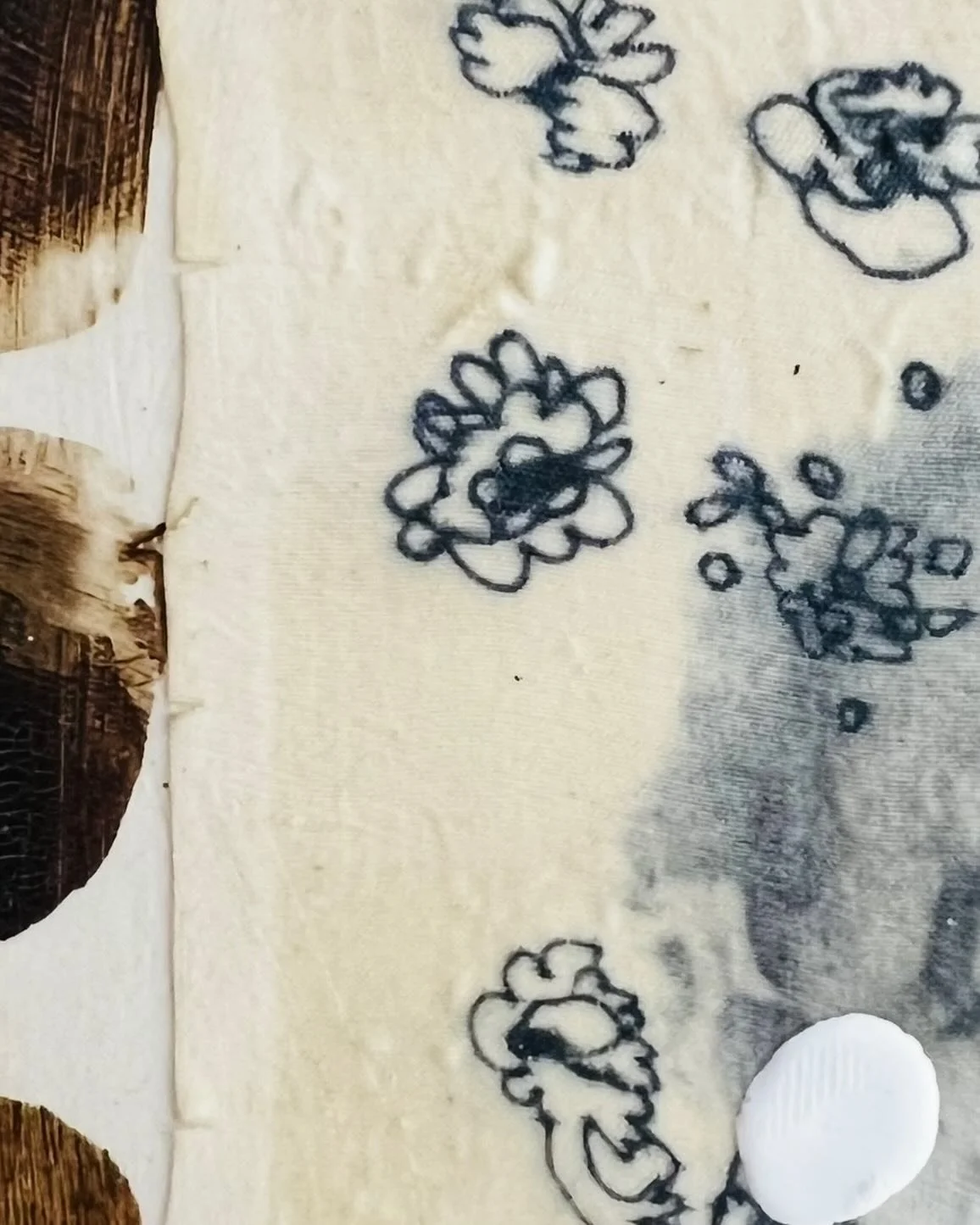 ~ A Still Life ~

At times it can be as simple as painting circles, drawing popcorn, not flowers in vases, allowing spaces in between take the lead, guide, distances, teach, silences, speak.