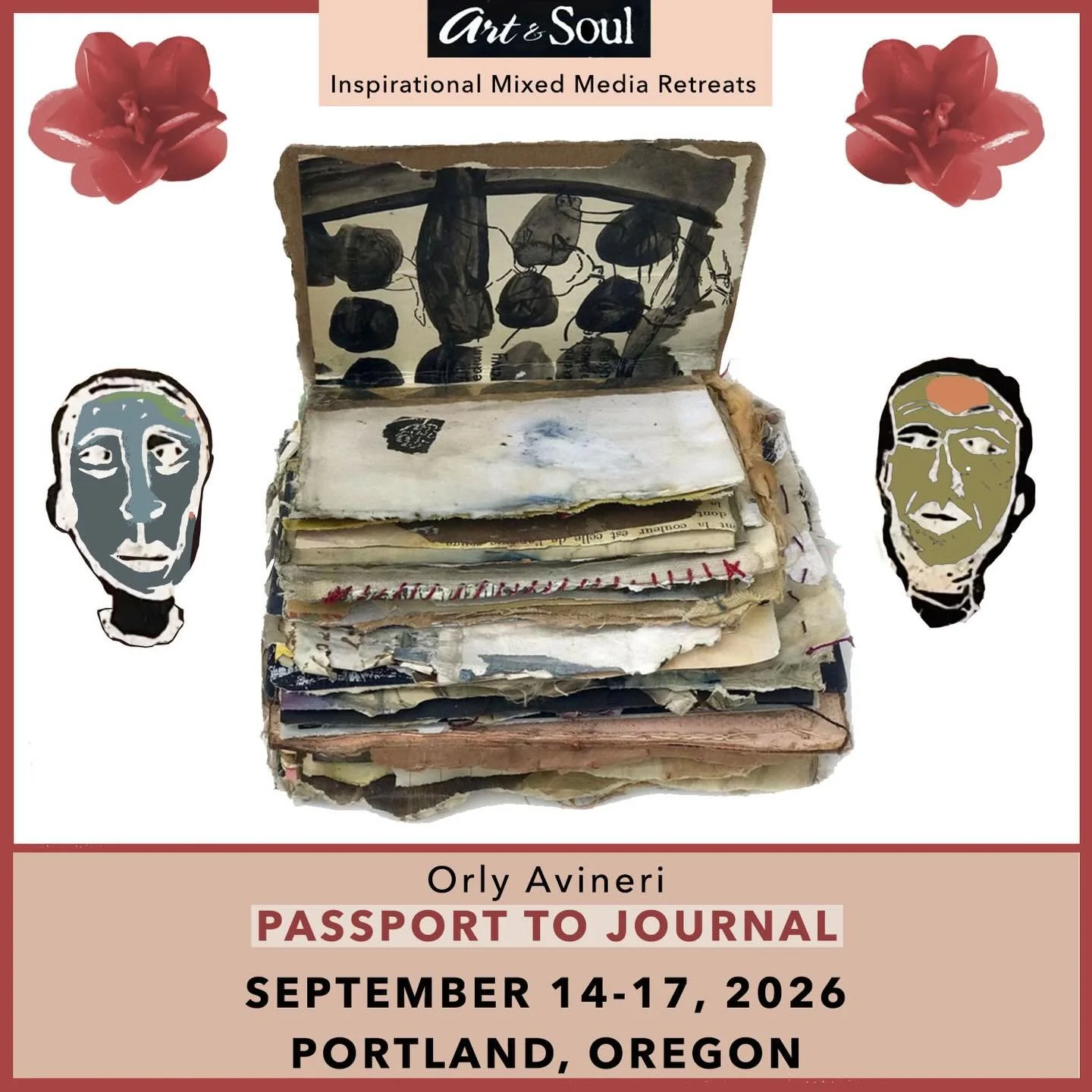 I thought I was done teaching Passport To Journal a few years ago, but when I am asked to teach it again, I don&rsquo;t say no. 

So here it is, this Fall, at Art &amp; Soul, in Portland, Oregon. 

Info and registration via my site at orlyavineri.com