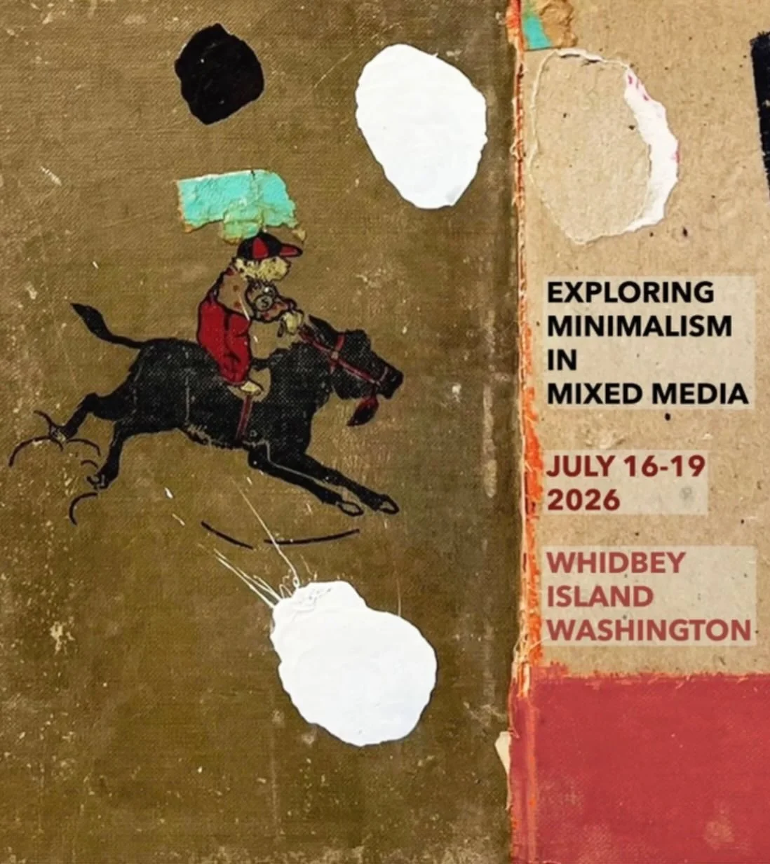 Tomorrow starting a workshop at my place in Salem, Oregon.

Next month I&rsquo;ll be in Sinaia, Romania.

June in Taos, New Mexico.

And then July, I&rsquo;m back, closer to home, in one of my favorite, most peaceful places on earth.

Whidbey Island,