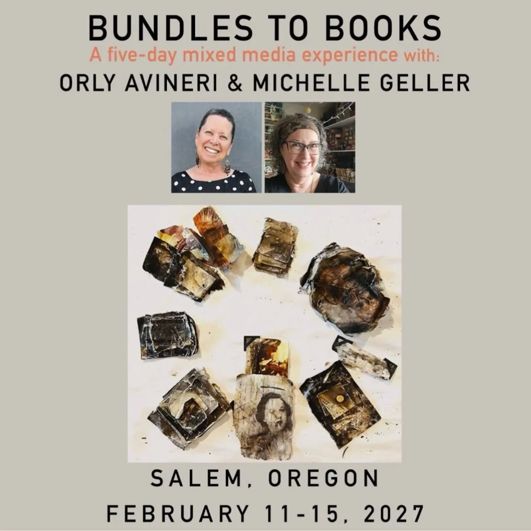 This is *NEW*

This five day workshop is new.
This theme is new.
Working with her is new. 
My beautiful friend Michelle Geller @holddear 

And it&rsquo;s up on orlyavineri.com/workshops
It&rsquo;s open for registration, and already more than half ful