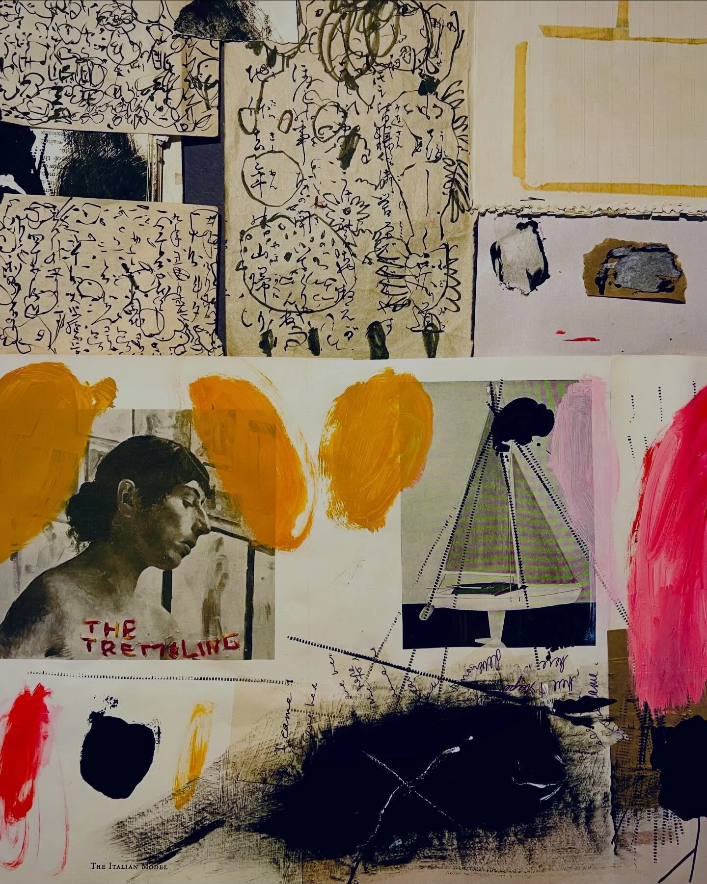 ~ Midway of a trembling ~

Midway, on the working table of a workshop.