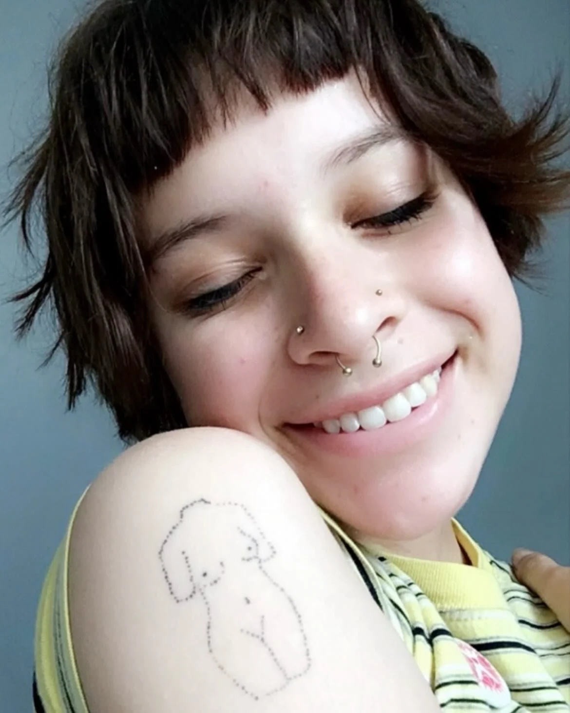 Happy Birthday my love, my Sunshine, my Angel, my Maya.

Remember 10 years ago when you just turned 18 and you sent me this picture while I was away in Europe? 
Remember that you said: Remember, Mama, that you said I can get a tattoo when I am 18? We