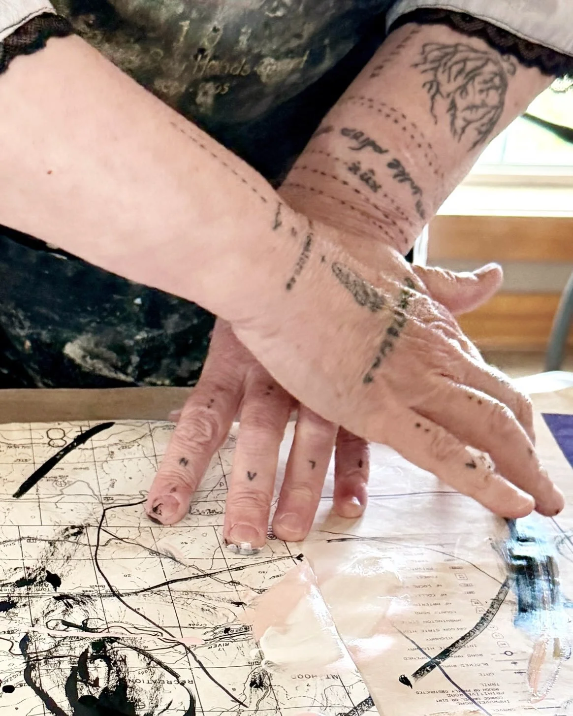 In just a couple of weeks in Salem, Oregon. 
Let&rsquo;s get together in working these hands of ours again and in speaking of the practices that buoy us and soothe.