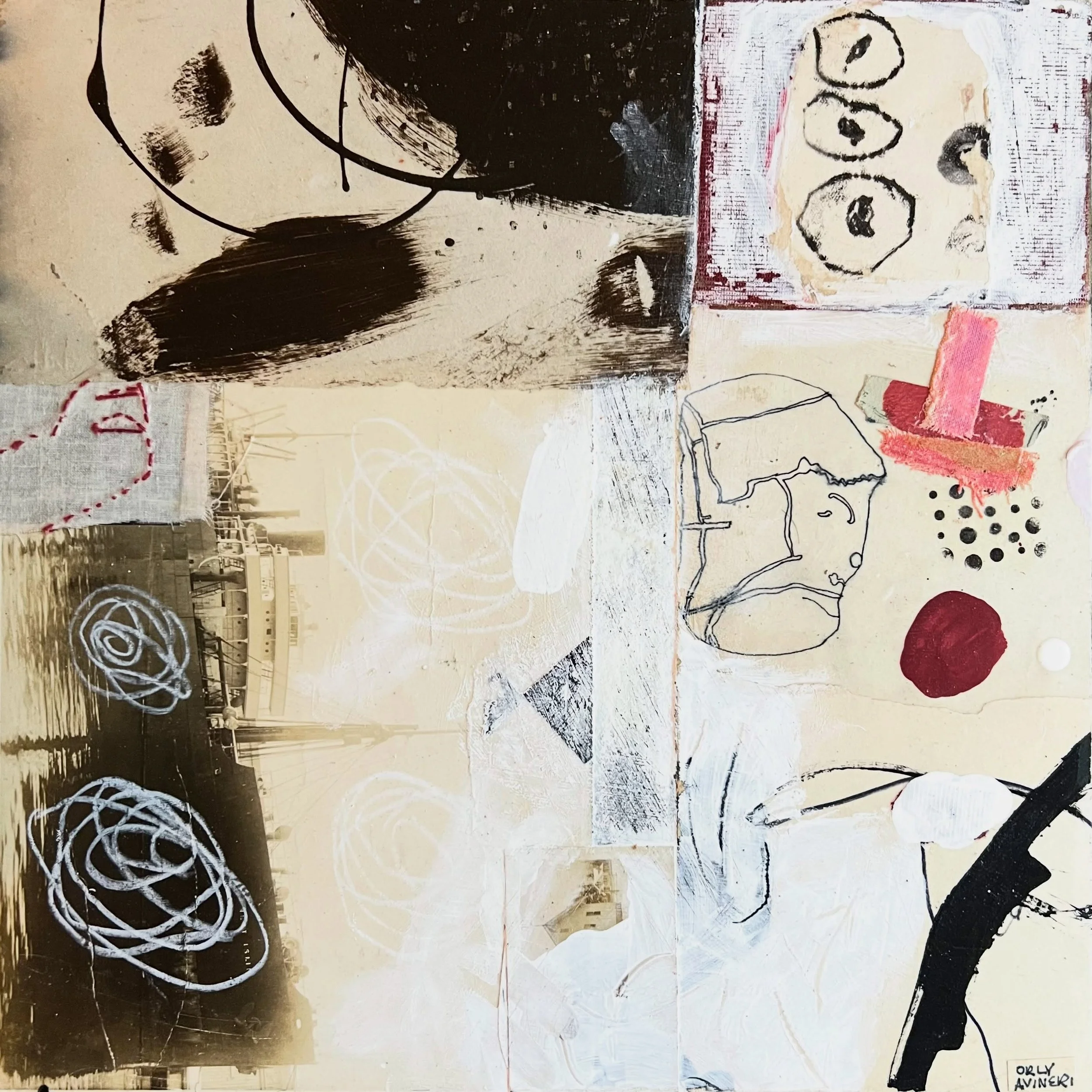 ~ It&rsquo;s all right, it&rsquo;s okay ~

I started to work on this new series I call: 
Peace &amp; Contrast

It&rsquo;s mixed media work on 12x12 inch wooden panels

It&rsquo;s been a while since I created a body of work and it&rsquo;s not that eas
