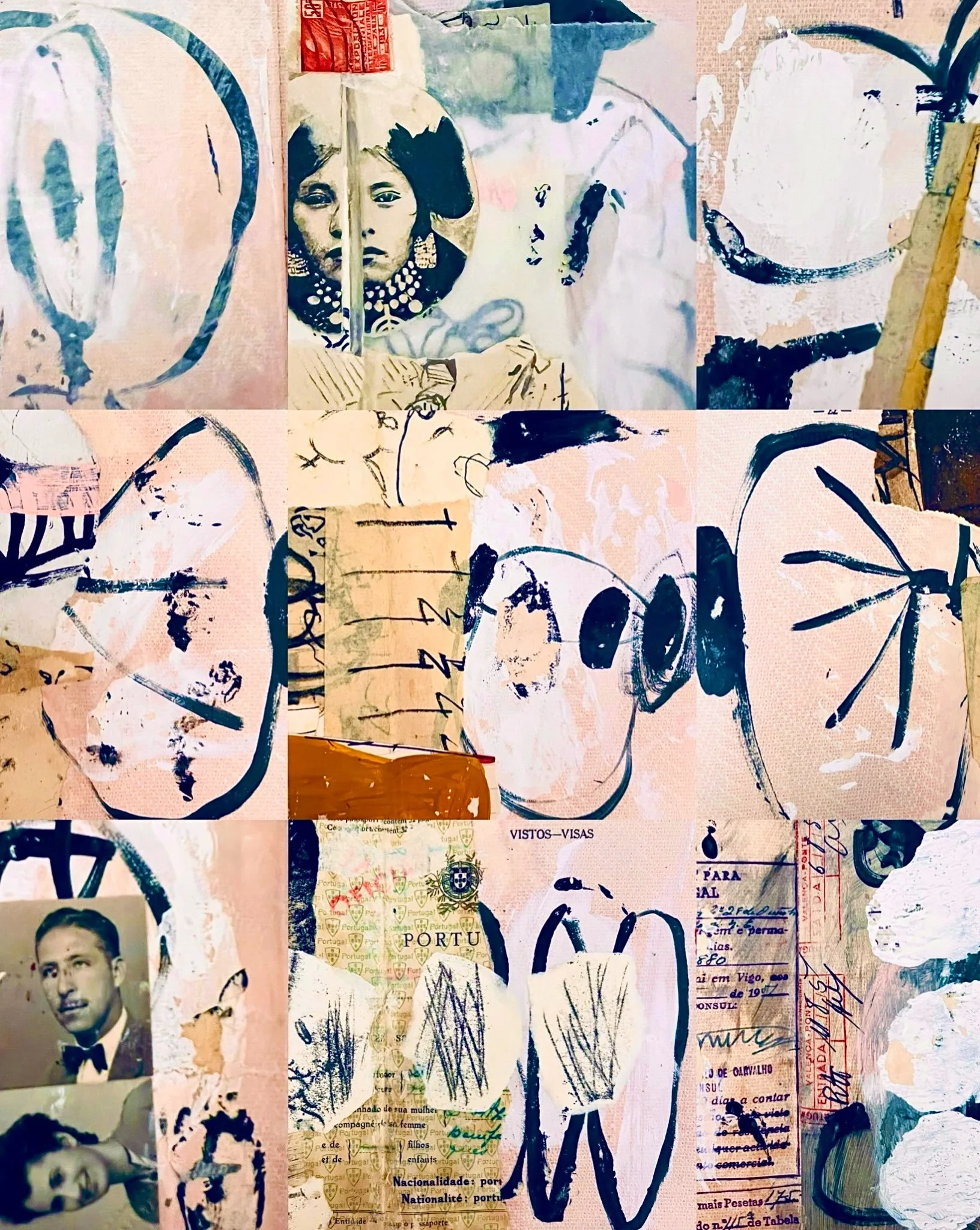 ~ Marks of journeys ~

It&rsquo;s before day four of 
Passport to Journal
Fall at Art &amp; Soul
Portland, Oregon
