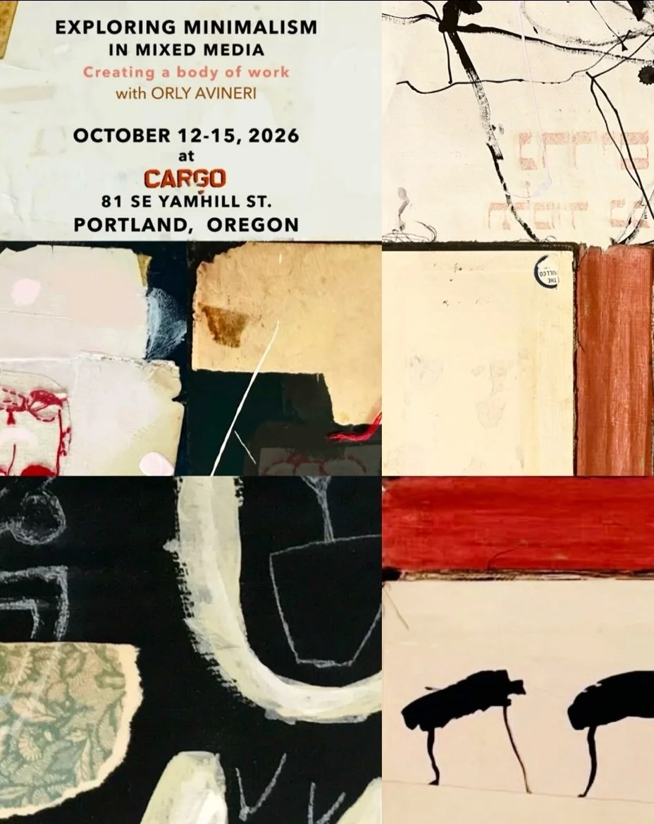 I would love for you to join me next month at @cargoinc in Portland, Oregon, to create a body of work, in Exploring Minimalism.
There are a couple spots left.
Link in bio.