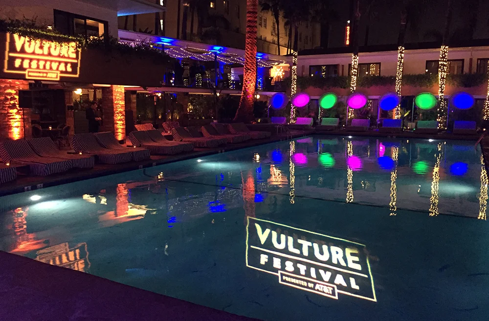 Vulture Festival Hollywood Roosevelt, Los Angeles Lighting Designer