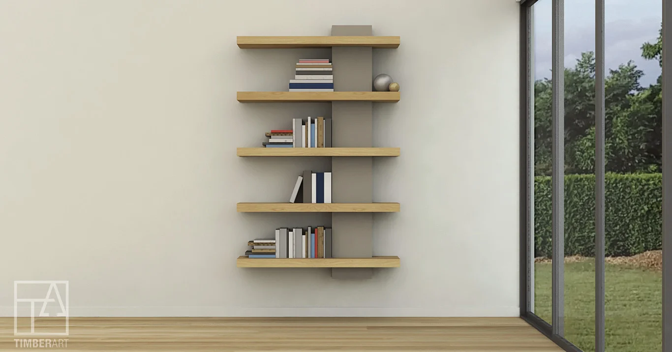 Copy of LUJO LIBRERO - Floating Luxury Bookcase