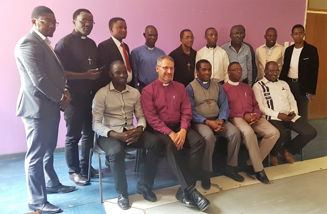 Members of the NEAC with Bishops Glenn Lyons and Njabulo Mazibuko