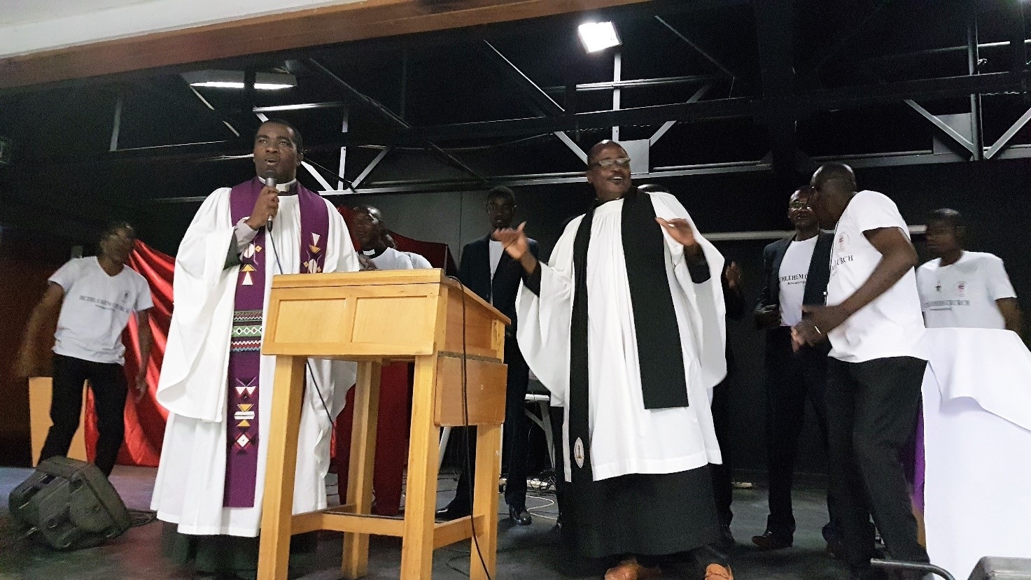 Celebration service where the Windhoek Agreement was ratified