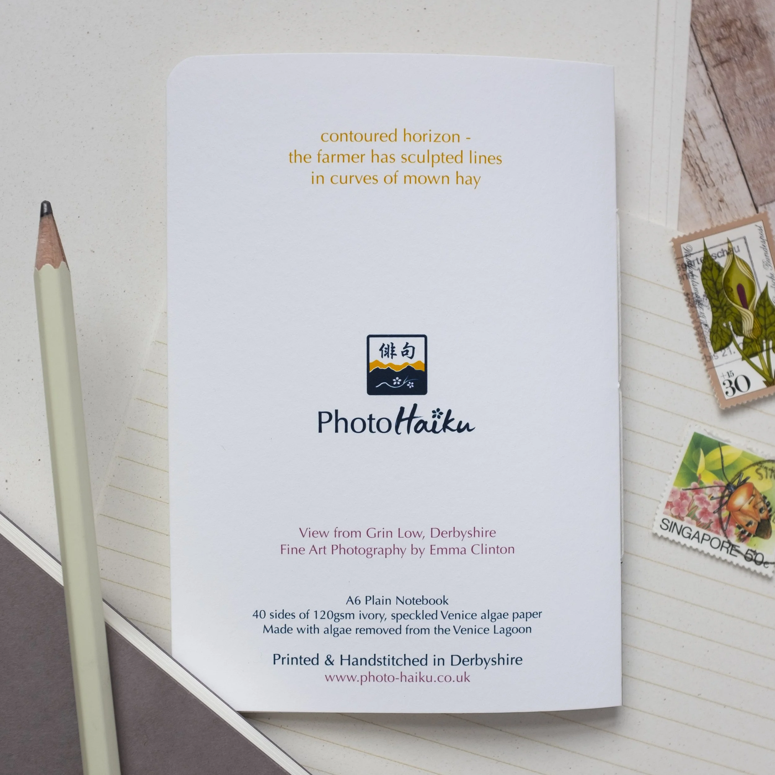 Handstitched A6 Notebook UK