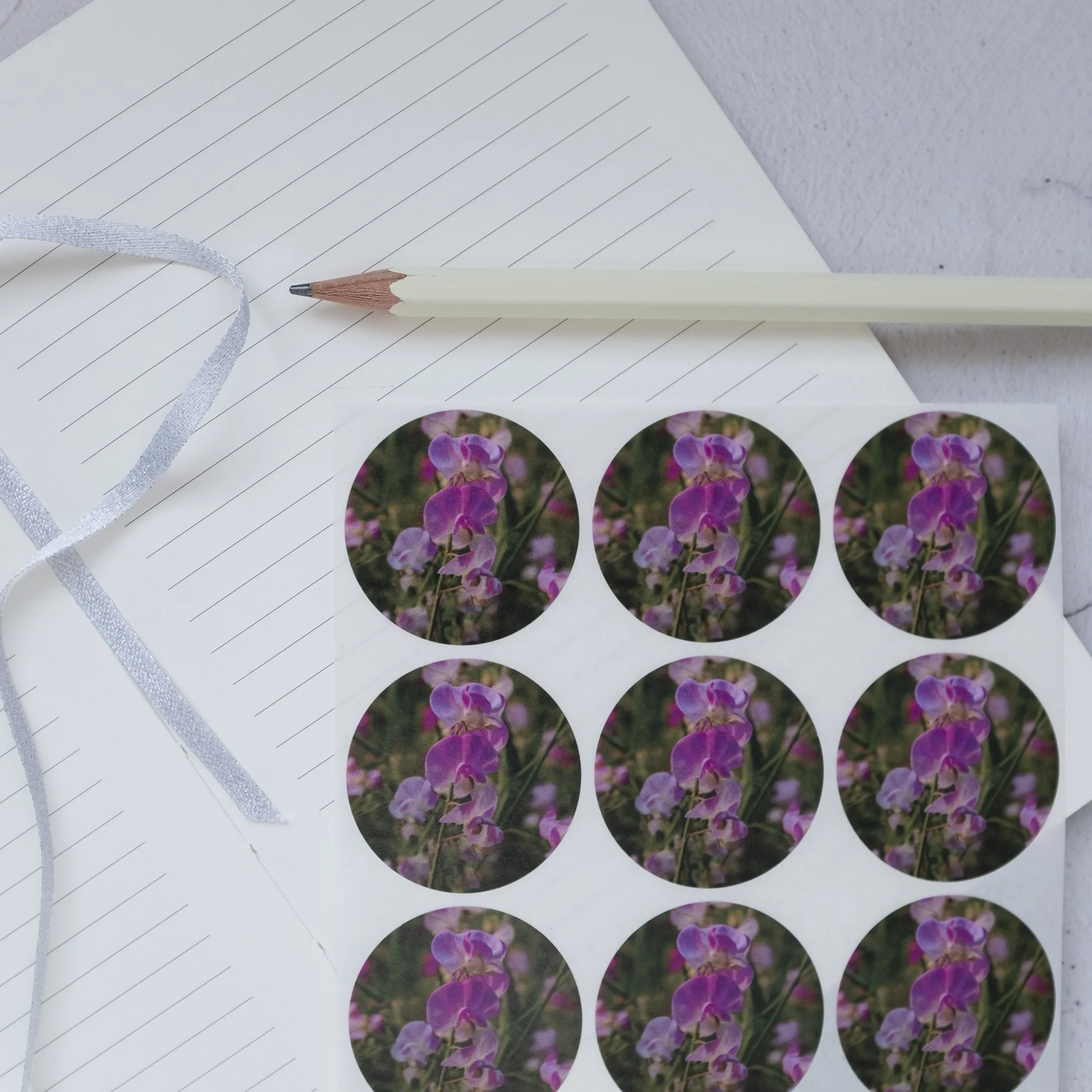 Sweet Pea Stickers
