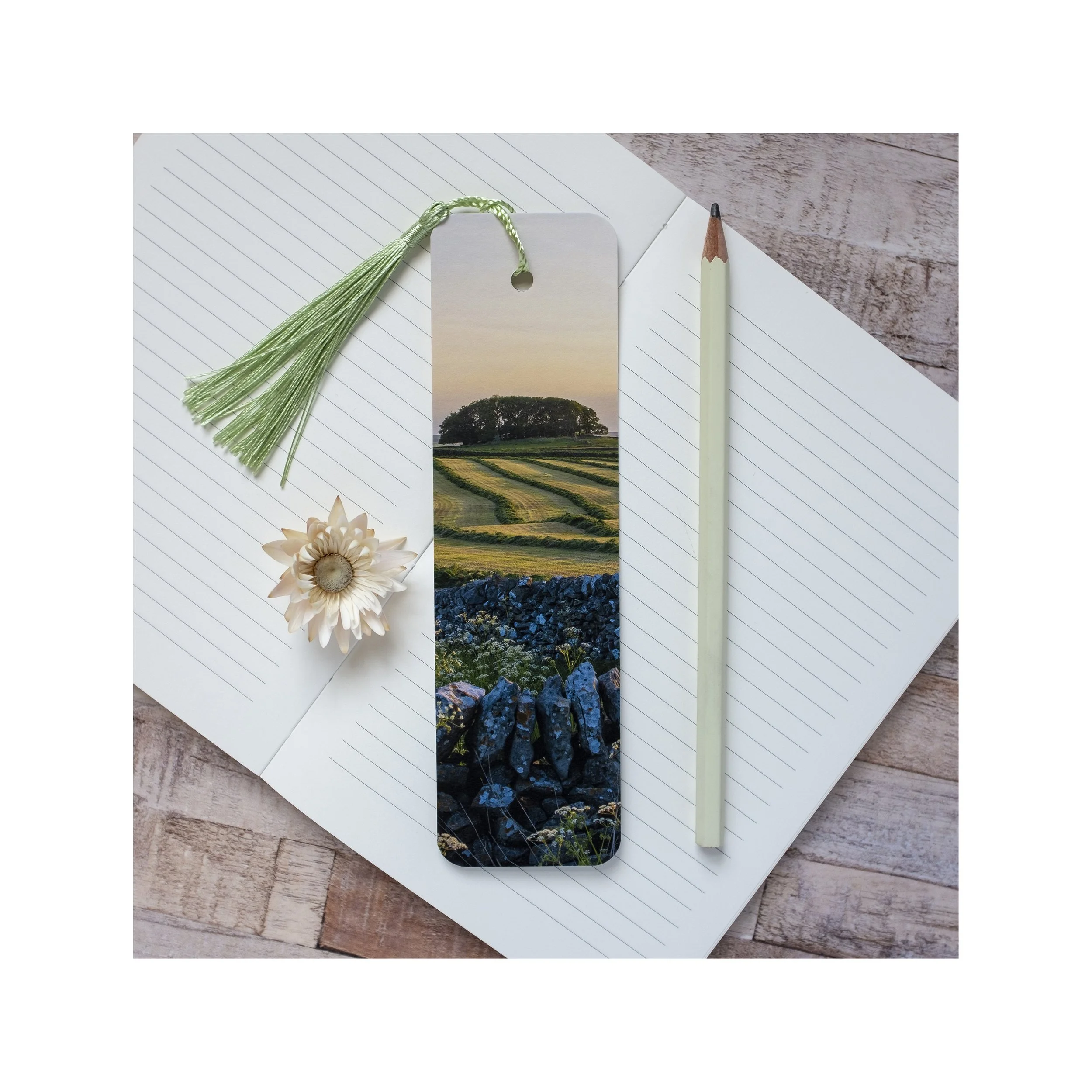 View from Grin Low, Luxury Handmade Bookmark