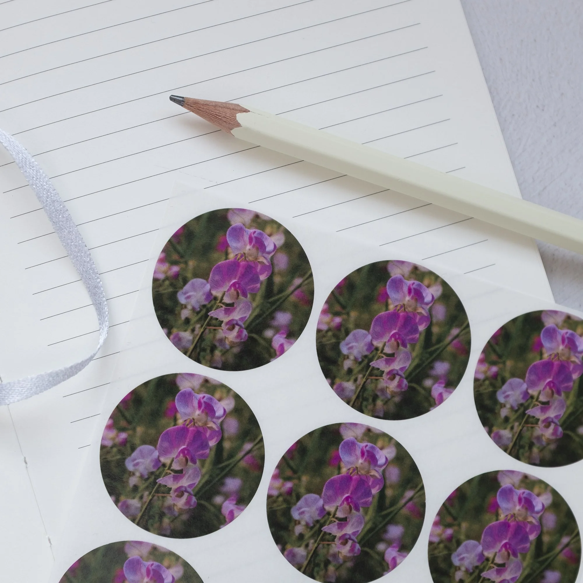 Sweet Pea Stickers Set