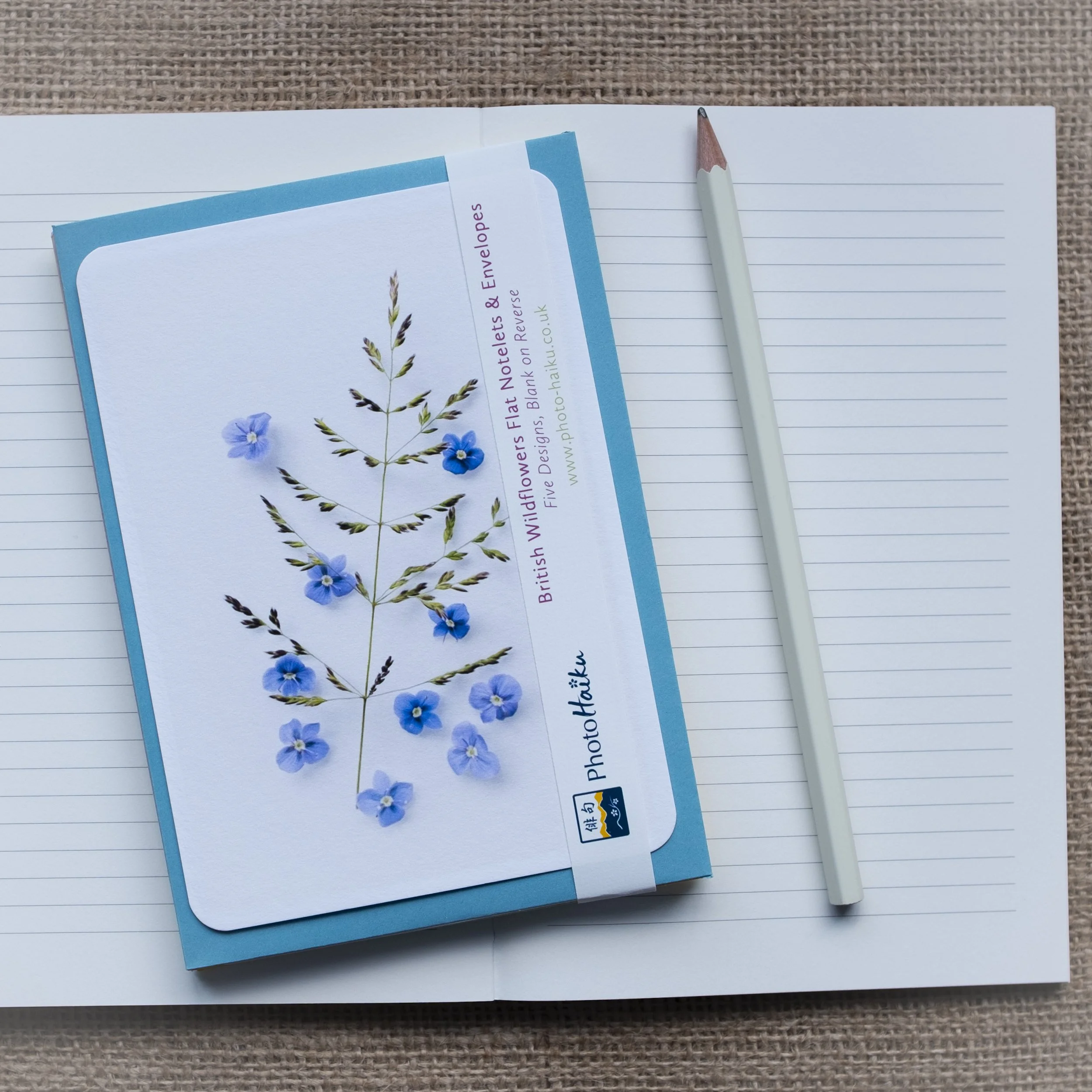 Wildflower notelets gift set UK