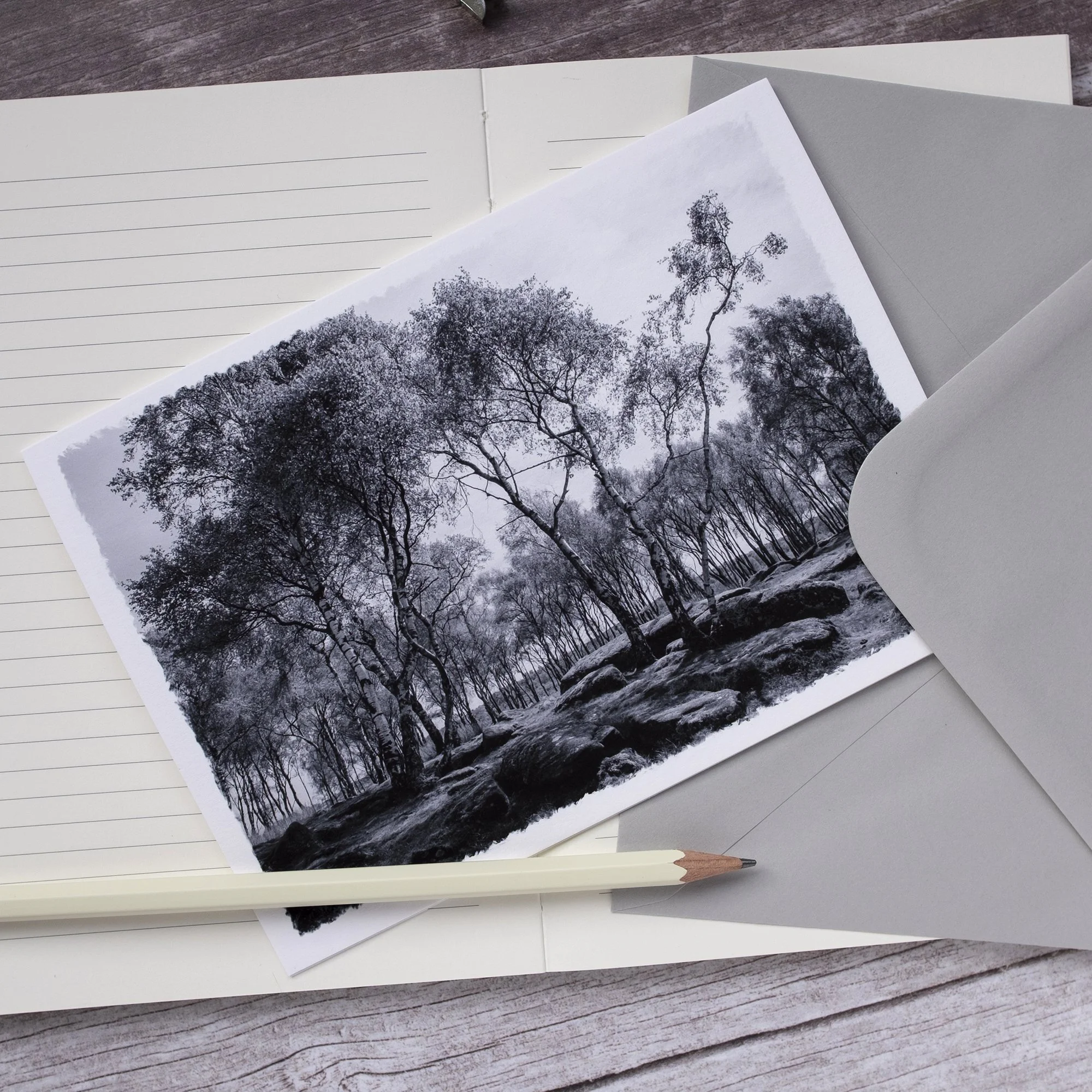 Gardom's Edge Derbyshire Card
