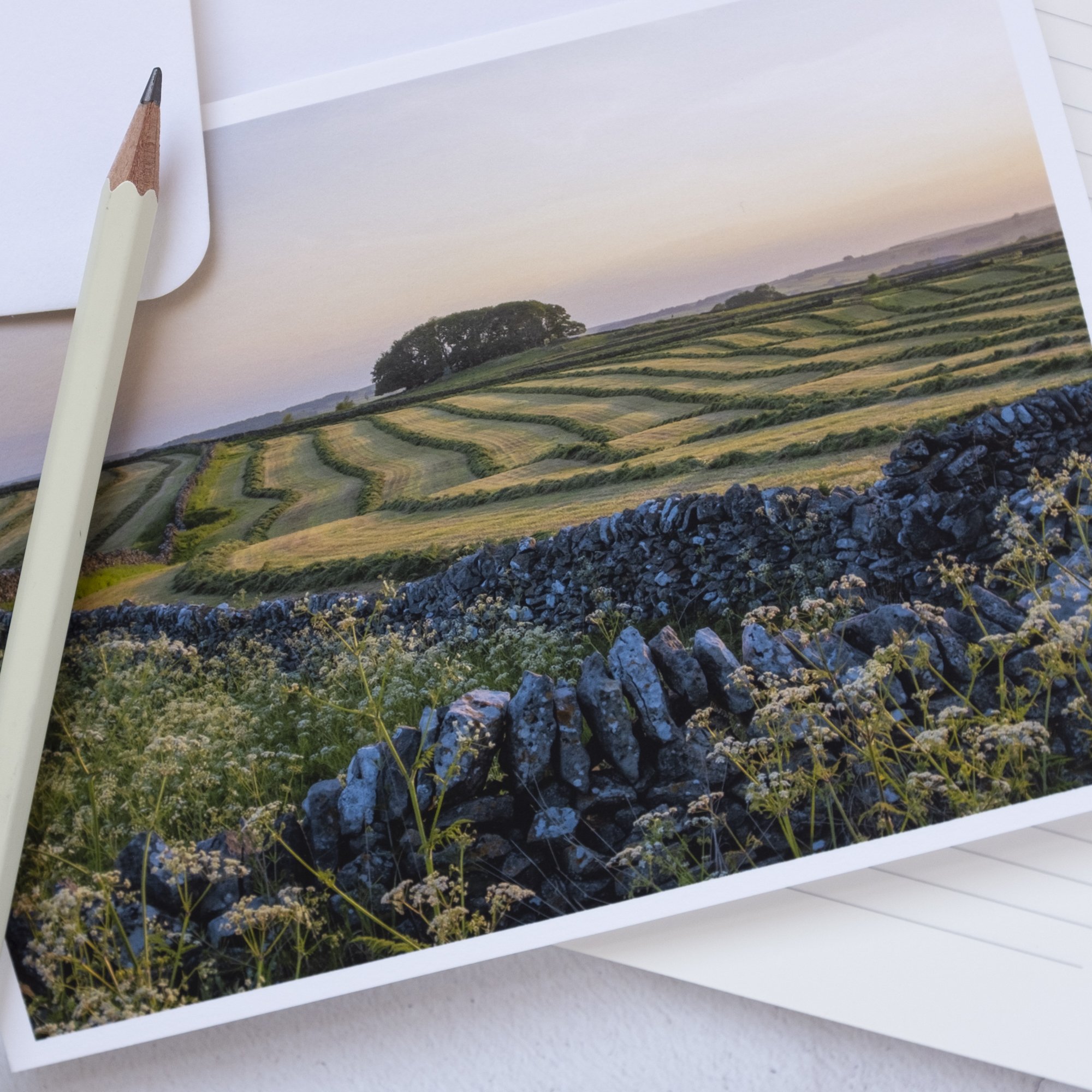 Luxury Derbyshire Landscape Fine Art Photographic Card
