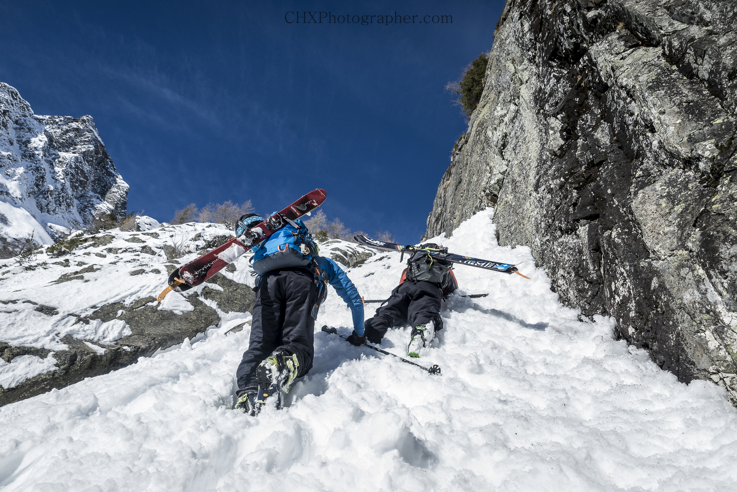 Exploring the Aiguille Rouge parc national in the Chamonix valley