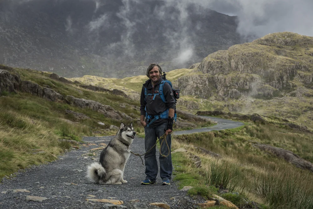 On the Miners path that leads up to Snowdon Sep2016.