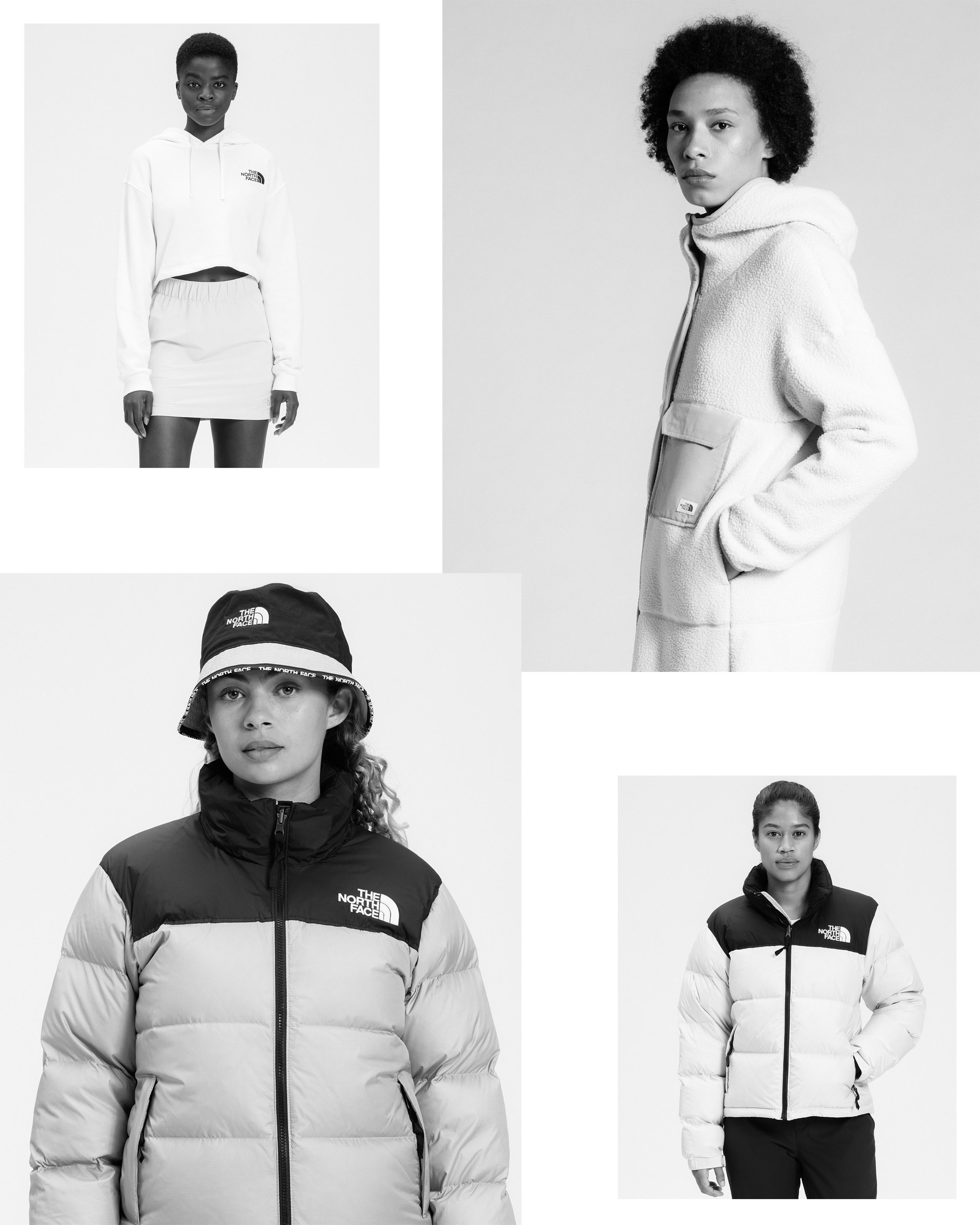 Farima, Nadja, Paige, and Maya for The North Face. San Francisco, CA. 2020. 