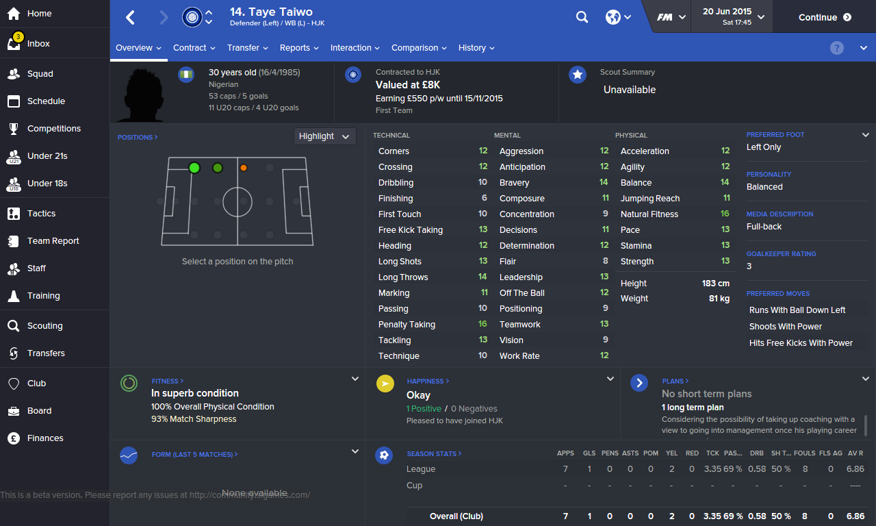 Taye Taiwo - an FM legend