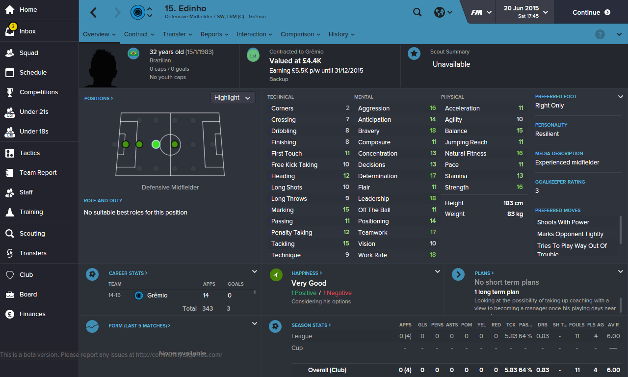 Edinho - a resilient leader