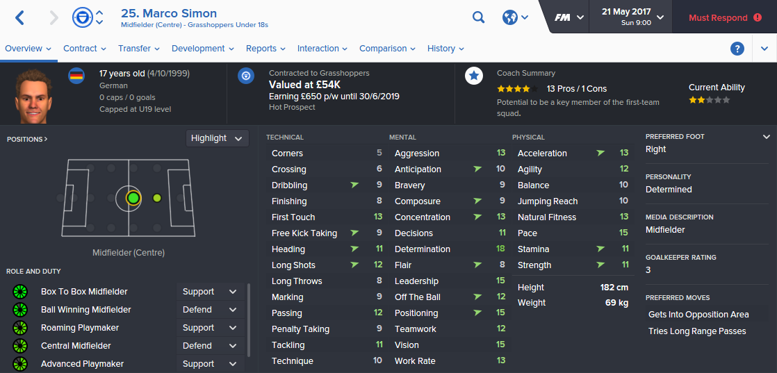 17 year old and already an 'invincble'