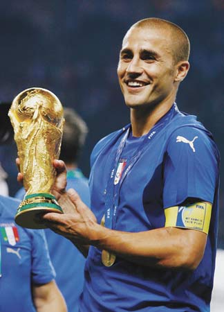 FIFA World Player of the Year 2006 & World Cup winner: Fabio Cannavaro