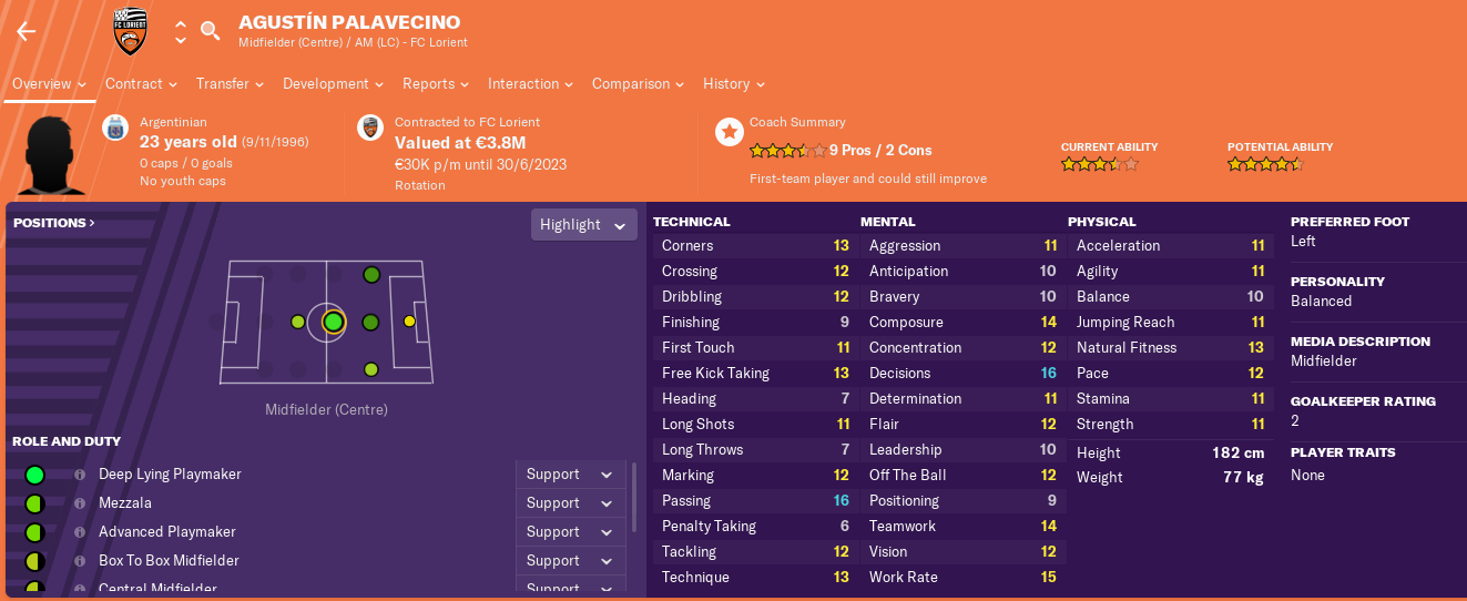 Agustín Palavecino - €0m