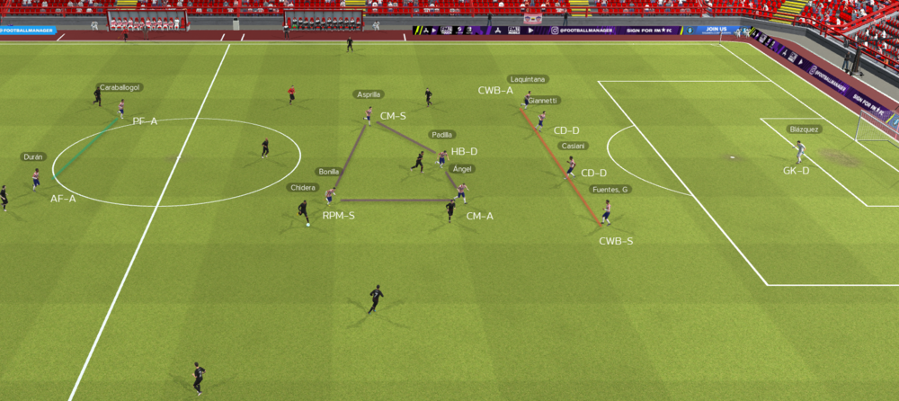 Out Of Possession example.