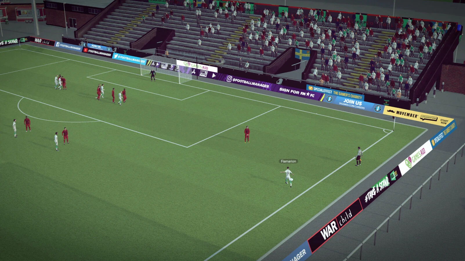 FM21 | Indirect Free Kick with the Far Post delivery