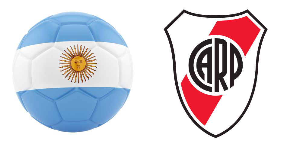 Uruguayan football clubs: C.A. Peñarol, Club Nacional de Football,  Montevideo Wanderers F.C., Club Atlético River Plate, Danubio F.C.