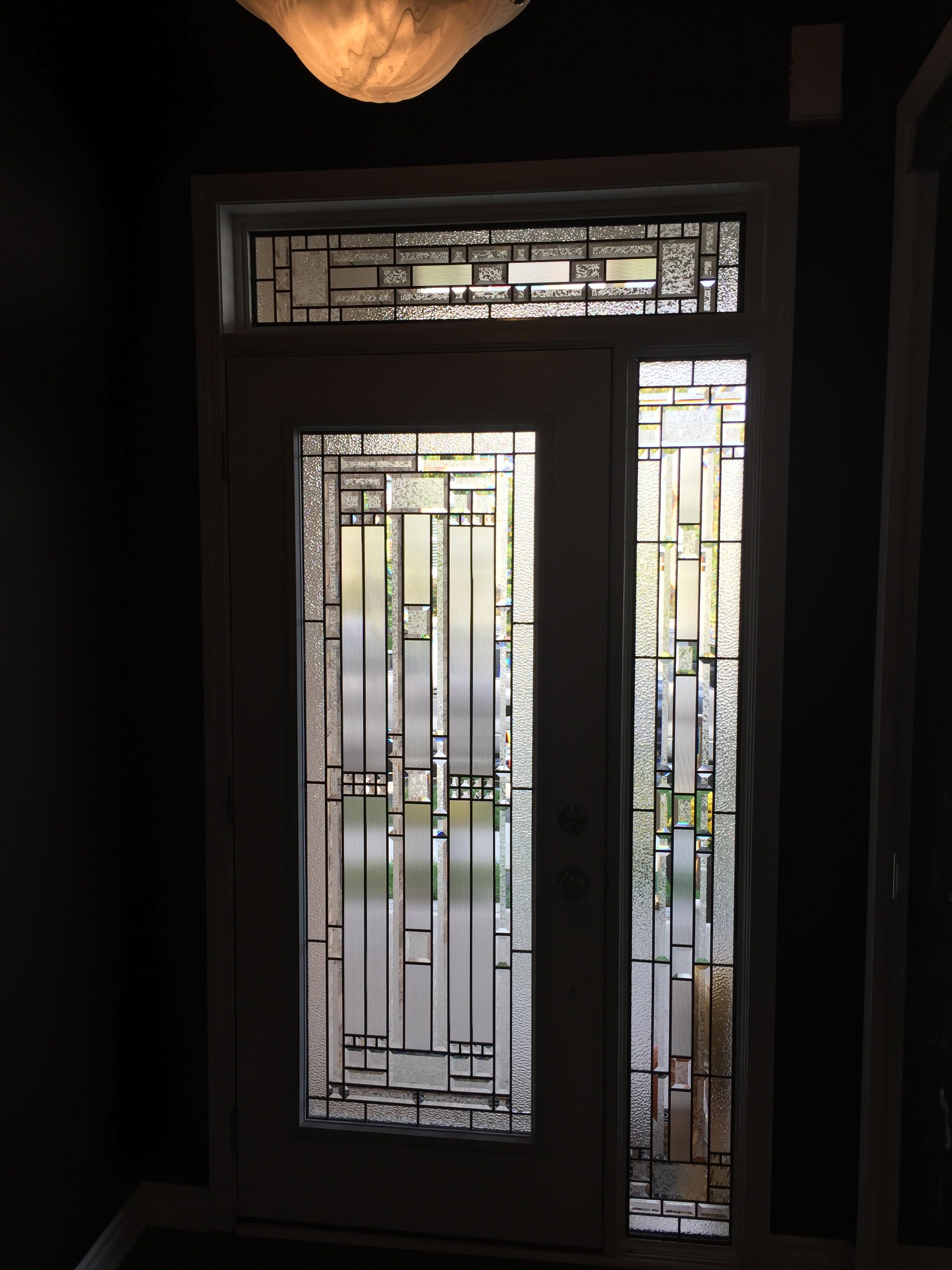 Decorative Glass Door Inserts (Photo Gallery) — Distinctive Glass