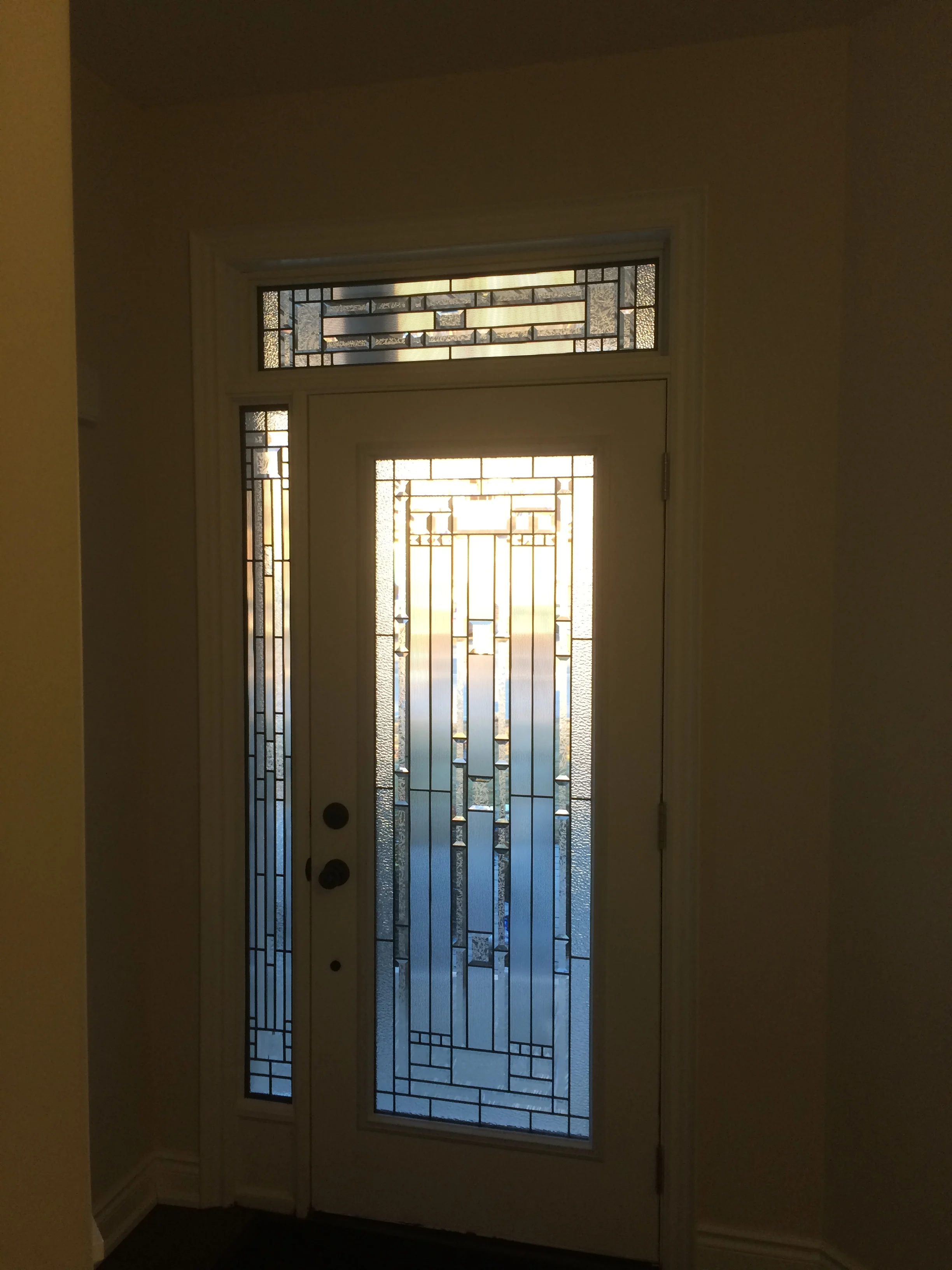 Decorative Glass Door Inserts (Photo Gallery) — Distinctive Glass