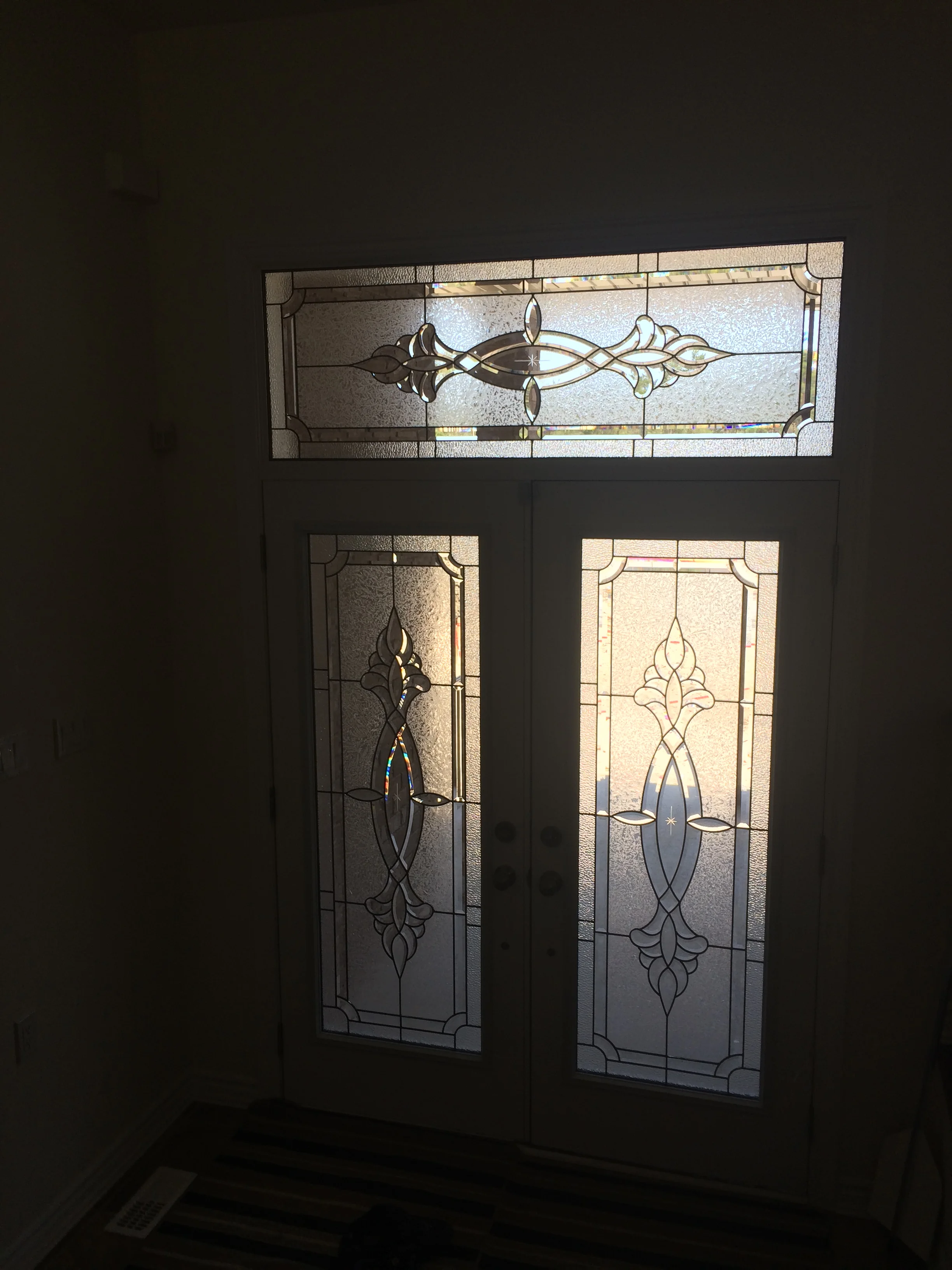 Decorative Glass Door Inserts (Photo Gallery) — Distinctive Glass