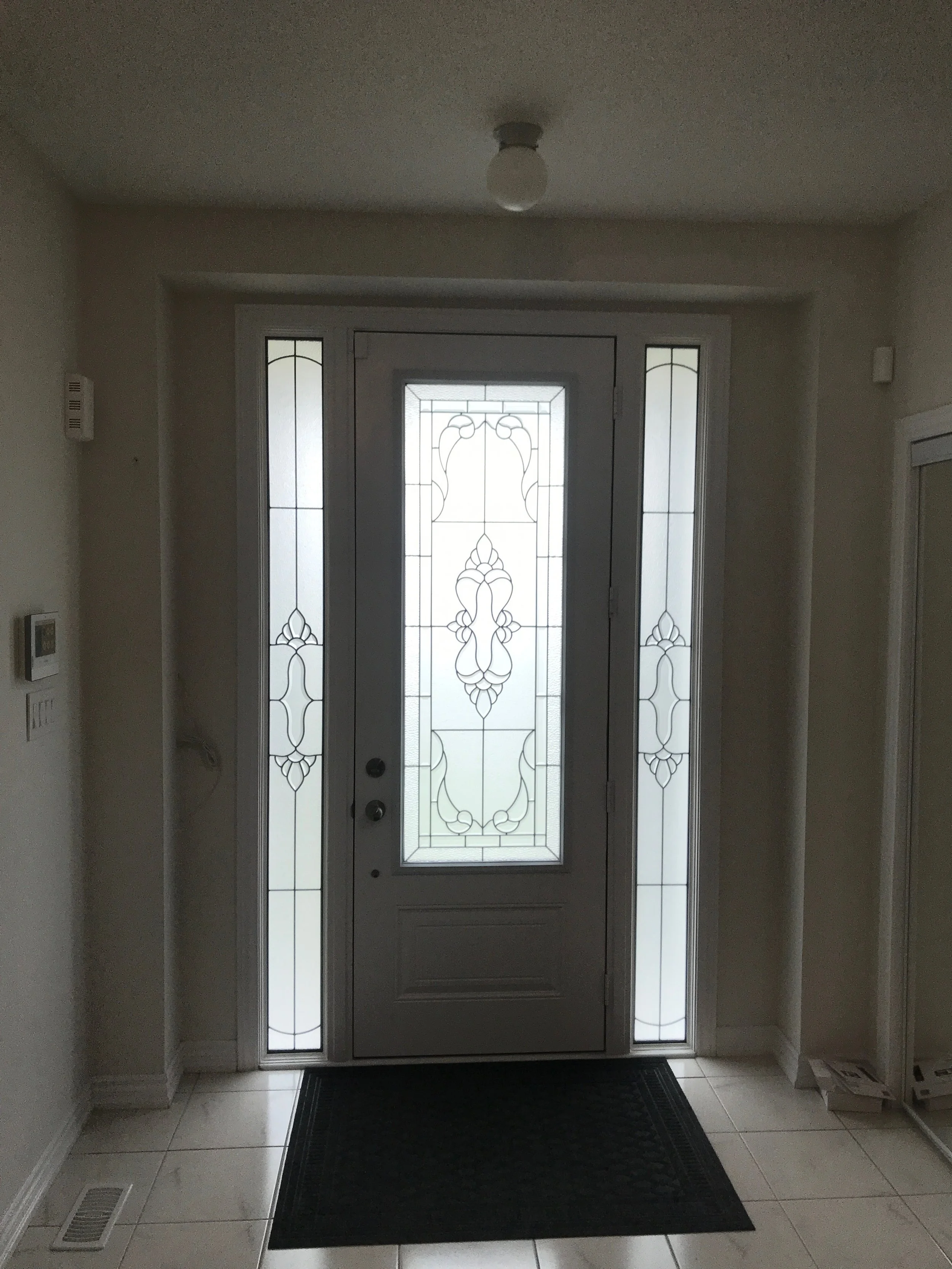 Decorative Glass Door Inserts (Photo Gallery) — Distinctive Glass